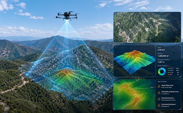 UAV mapping and surveying solution